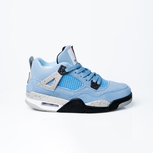 КРОССОВКИ ЗИМНИЕ NIKE AIR JORDAN 4, ГОЛУБОЙ