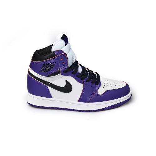 Кеды женские / Зимние / Nike Air Jordan 1 High / Фиолетовый