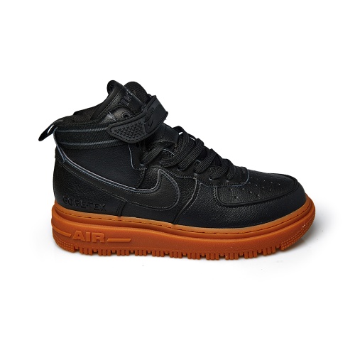 КРОССОВКИ ЗИМНИЕ NIKE AIR FORCE 1 GORE-TEX BOOT, ЧЕРНЫЙ